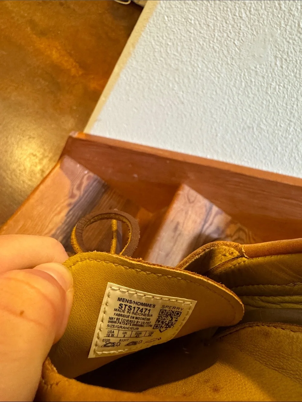 Men's Tan Sperry Gold Cup